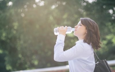 woman drinking water - Copy