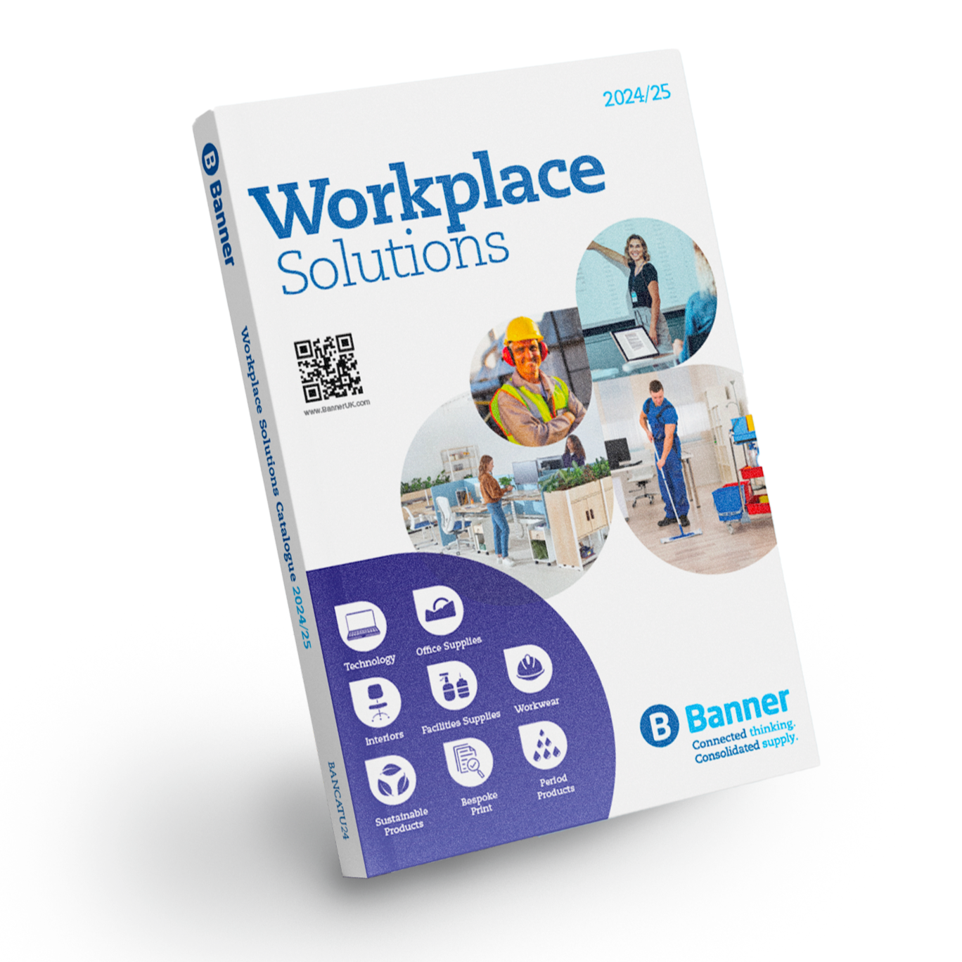 Banner Launches New 2024 Workplace Solutions Catalogue   Catalogue 2024 3D Image Square 